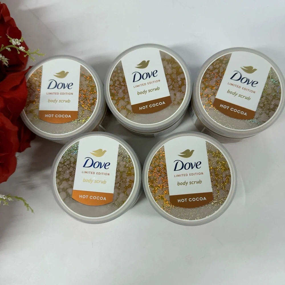 SALE 3 LIM ED DOVE HOT COCOA BODY SCRUB